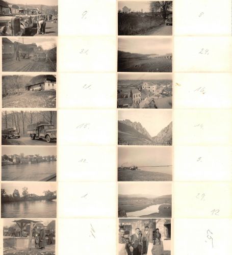 14 Fotos deutsche Vormarsch im Jugoslawienfeldzug Belgrad Serbien