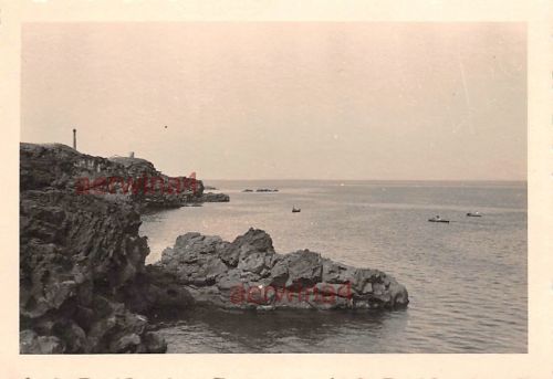 Fischer am Leuchtturm Catania Sizilien Italien