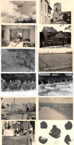 11 x Fotos Leben deutsche Soldaten Int.Regt. 32 in Frankreich Feldzug