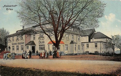 "Kaiserhof" Erlau i. Sa. Konzert- u. Balletablissement AK