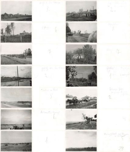 14 x Fotos Leben deutsche Soldaten in der Ukraine Ostfront