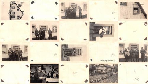 10 x Fotos Leben deutscher Soldaten bei Kalterherberg Monschau Westwall