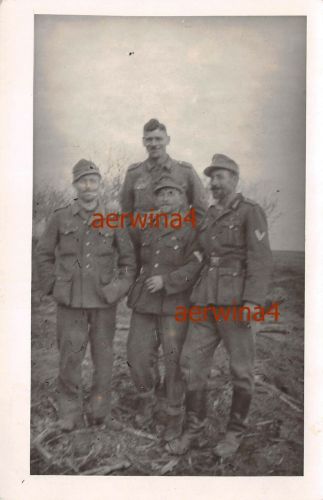 Gruppenfoto deutsche Gebirgsjäger in Serbien Großfoto