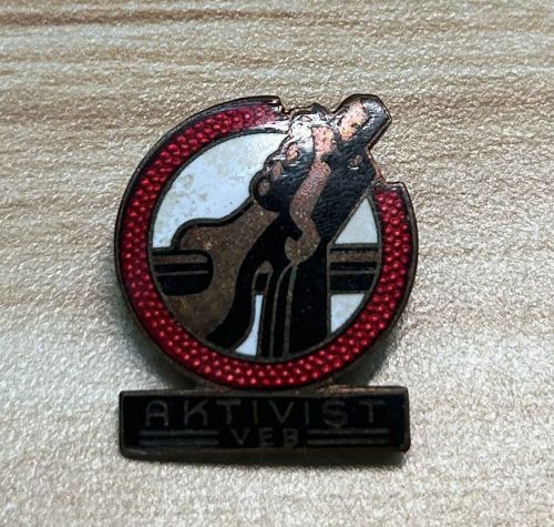 1950 Aktivist VEB Abzeichen DDR