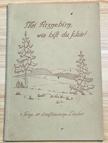 20 Lieder aus Erzgebirge-Mei Arzgebirg, wie bist du schie! 1. Folge 1937