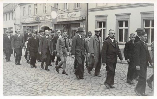 Festzug Pimpf HX in Berlin-Niederschöneweide Orig. Foto