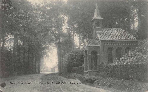 Renaix-Ronse Chapelle Saint-Jean Cambier Feldpostkarte AK 1916