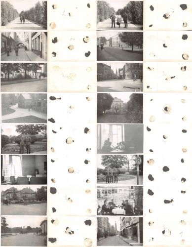 16 x Fotos Leben deutsche Soldaten Inft. Regt. 58 Wehrkreis VP