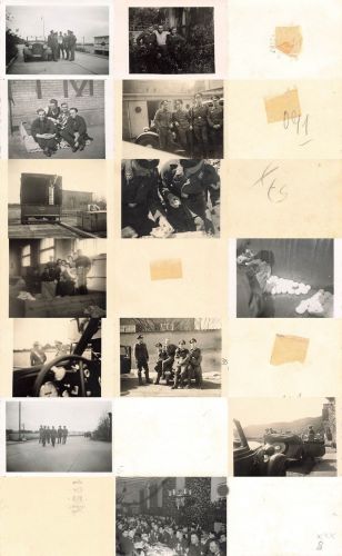 13 x Fotos Soldaten des Werkstattzug 104/VI Flak Reg. 11 Königsberg Ostpreussen