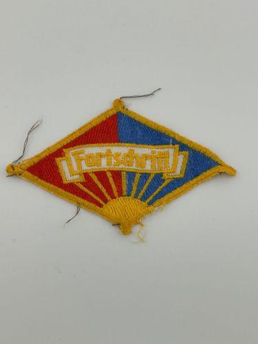 DDR Aufnäher Fortschritt