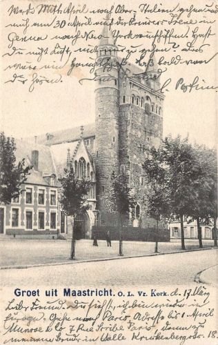 Groet uit Maastricht Postkarte AK 1903