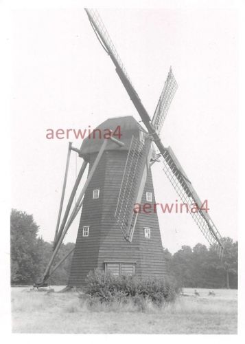 Windmühle Windmill in Bokrijk Belgien 1959 Orig. Aufnahme