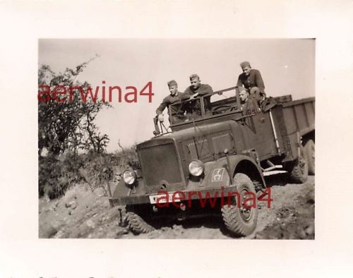 Geländefahrt LKW Daimler-Benz Einheitsfahrgestell Ohrdruf Thüringen