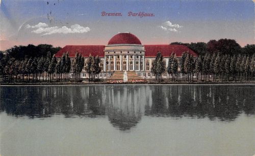 Bremen Parkhaus Feldpostkarte AK 1916