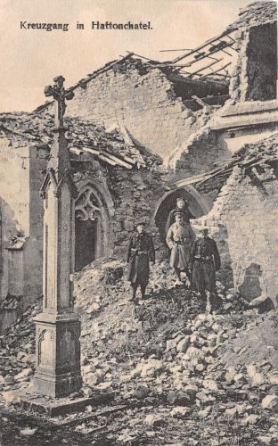 Kreuzgang Hattonchâtel Frankreich Kriegschauplatz Westfront 1.WK