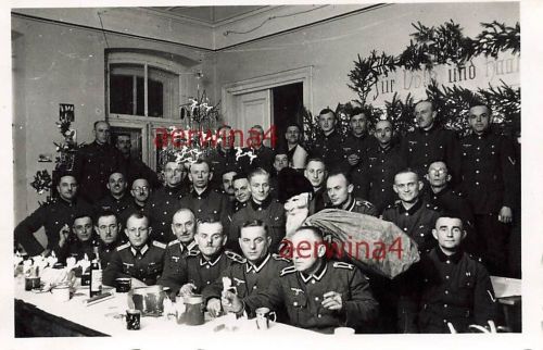 Deutsche Soldaten Besatzungstrupp Weihnachtsfeier Kaserne Hrubieszow Polen