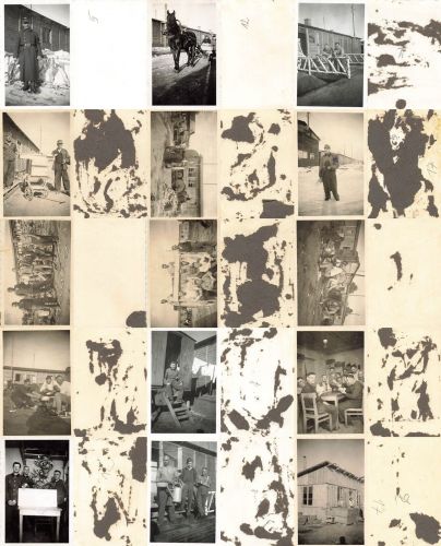 15 x Fotos Leben deutsche Soldaten im Lager Pleskau Russland Ostfront