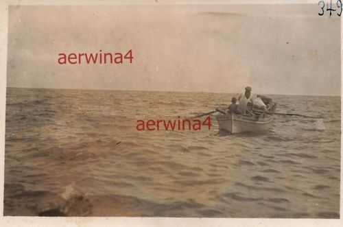 Fischerboot am Agäischen Meer in Kavala Griechenland
