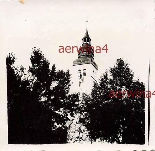 Blick auf die Kirche Zabikowo bei Posen Polen