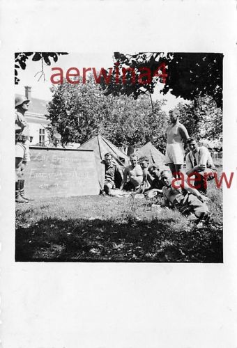 Einmarsch Wehrmacht mit Tafel 16.VI. 1941 in Nisch Nis Serbien