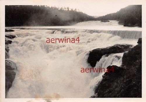 Wasserfall bei Bardufoss Norwegen