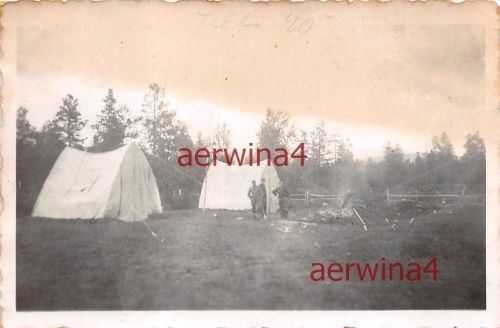 deutsche Soldaten Zeltlager Nord- Norwegen