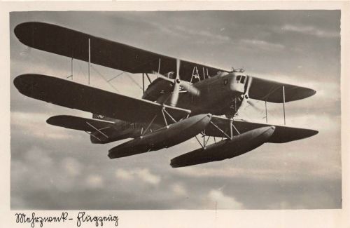 AK Mehrzweck Flugzeug Schwimmflugzeug Fotokarte