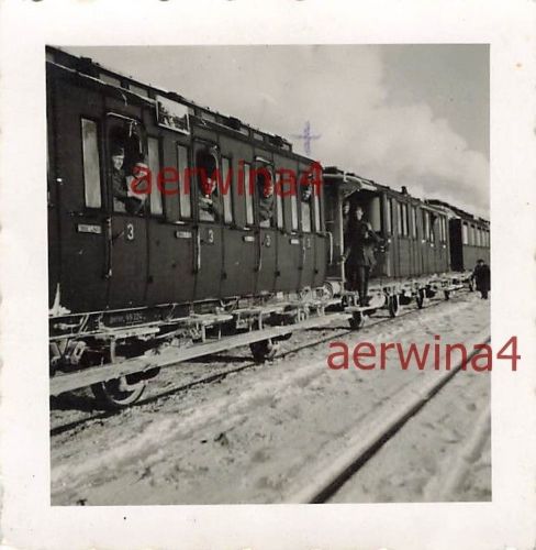 Deutsche Soldaten Zugtransport von Saarbrücken nach Hořovice Böhmen