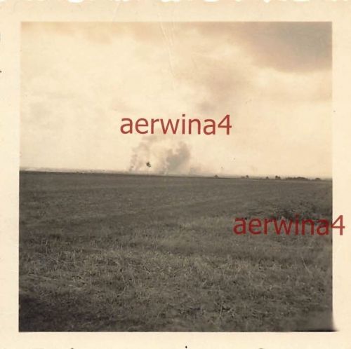 Rauchwolken STUKA Angriff bei Przedborz Polen