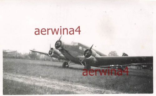 Flugzeug Ju 52 Flugplatz Prag - Kbely Böhmen