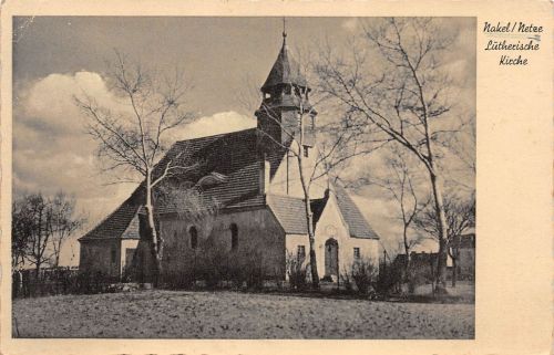 Nakel/Netze (Nakło nad Notecią) Lutherische Kirche Posen Westpreußen AK