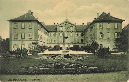 AK Konstanz-Mainau Schloss Baden-Württemberg 1907 gelaufen Postkarte