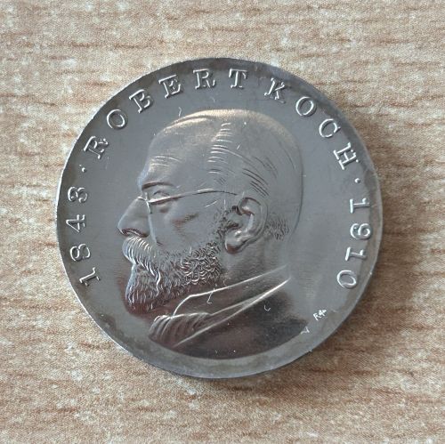 DDR Münze 5 Mark 1968 Robert Koch