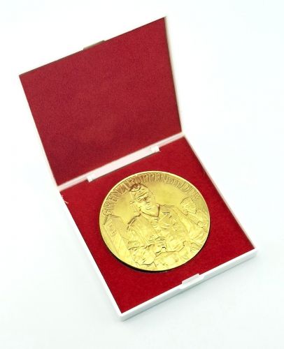 DDR Medaille Grenztruppen der DDR in goldfarben mit Etui