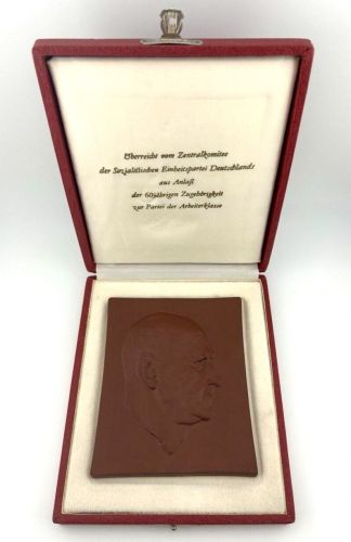 DDR Auszeichnung Zentralkomitee der SED 60 Jahre Partei der Arbeiterklasse
