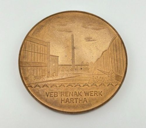 DDR Medaille VEB Renak Werk Hartha