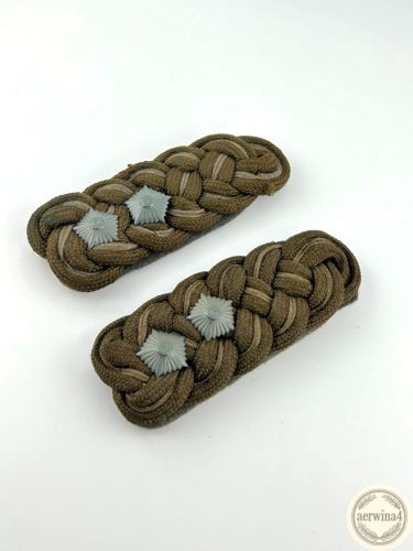 DDR NVA Schulterklappen Generalleutnant Felddienstuniform Original
