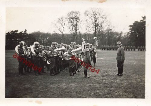 Deutsche Musikkapelle Appell Übung zur Parade Paris Frankreich
