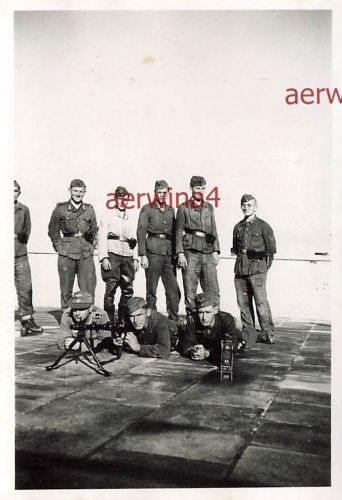 MG-34 Unterricht deutsche Soldaten in Patras Griechenland