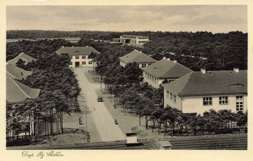 AK Deep Straßenpartie Pommern Stettin ungelaufen Postkarte