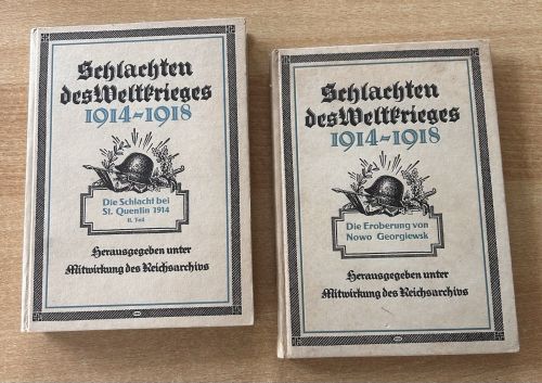2 x Bücher Schlachten des Weltkriegs 1914 - 18 Band 4 , Band 7 b