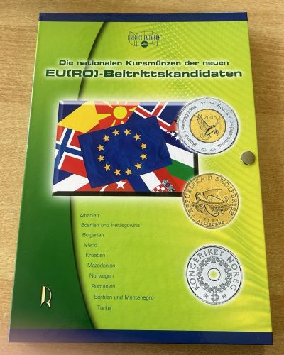 Sammelalbum Kursmünzen der EU (RO) - Beitrittskandidaten 2006