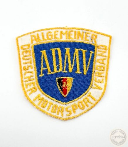 DDR Aufnäher ADMV Allgemeiner Deutscher Motorsport Verband
