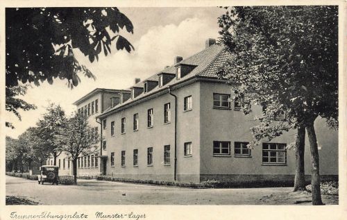 AK Munster Truppenübungsplatz Munster Lager Niedersachsen ungelaufen Postkarte