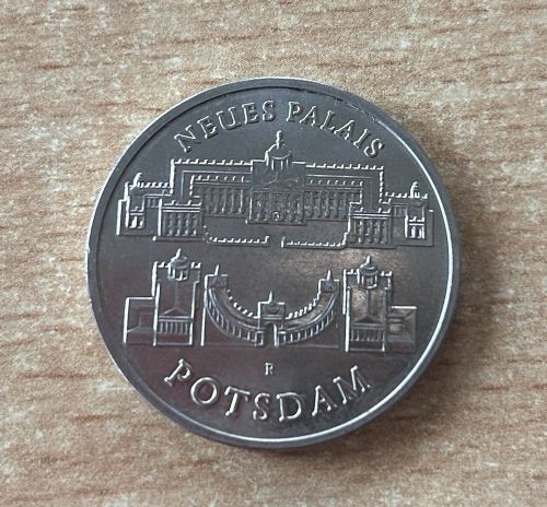 DDR 5 Mark 1986 Neues Palais Potsdam