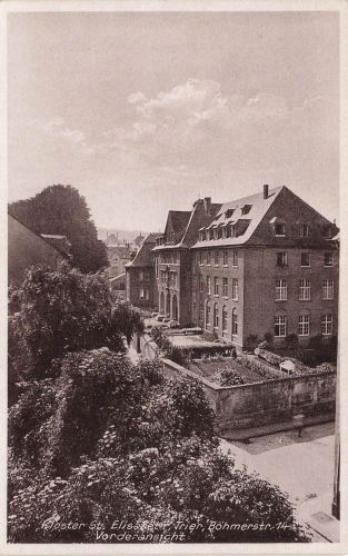 AK Trier Kloster St. Elisabeth Böhmerstr. 14 Rheinland-Pfalz Postkarte