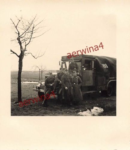 Deutsche Soldaten LKW Mercedes LG 3000 Kfz. 74 bei Merseburg