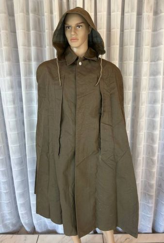 DDR NVA Postenmantel Poncho Offizier Gr. 44 1964