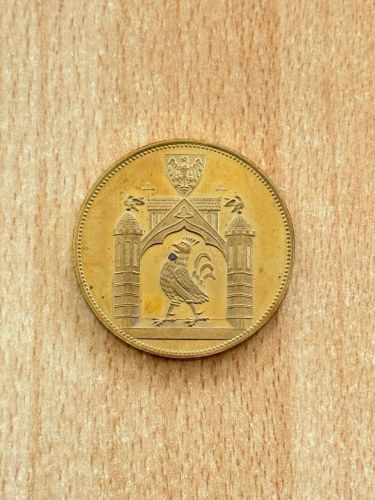 DDR Medaille 1981 Münzaustellung Frankfurt Oder / Brandenburg