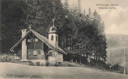 AK Gehlberg Gehlberger Grund Glöckchen im Tale Thüringen ungelaufen Postkarte